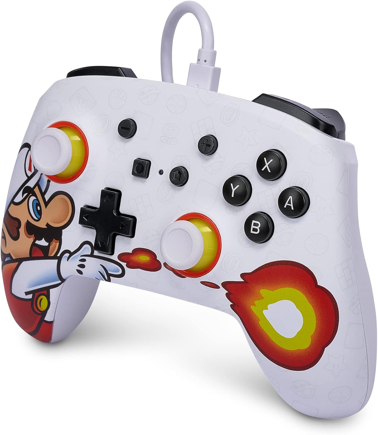 Manette filaire Nintendo Switch - Mario de feu