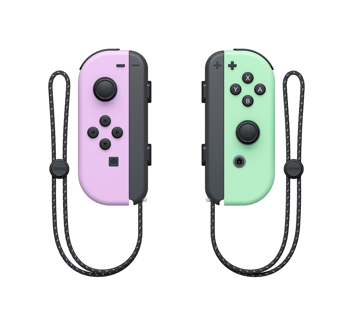 Ensemble de manettes Joy-Con violet pastel (gauche) et vert pastel (droite) pour Nintendo Switch