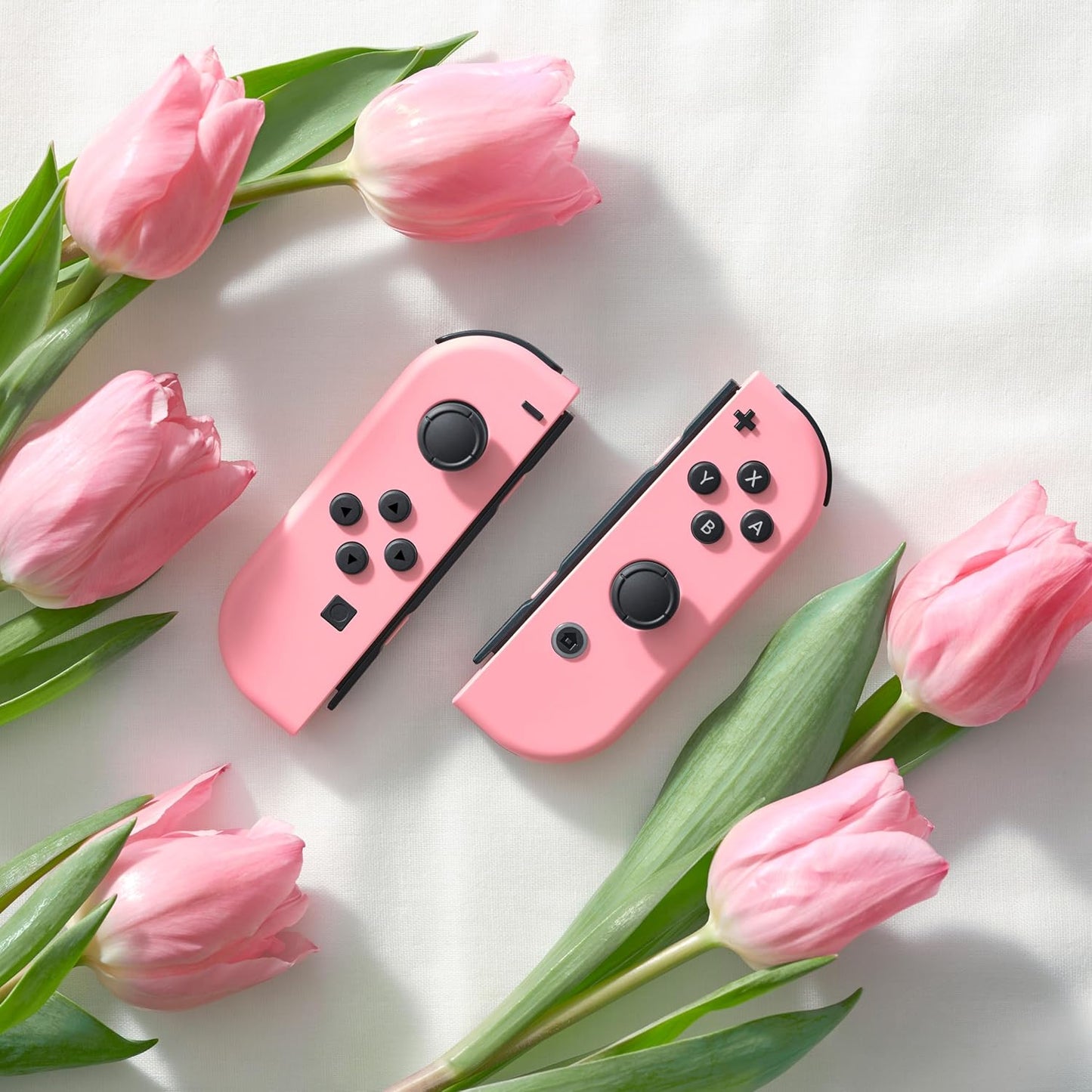 Ensemble de manettes Joy-Con (rose pastel)