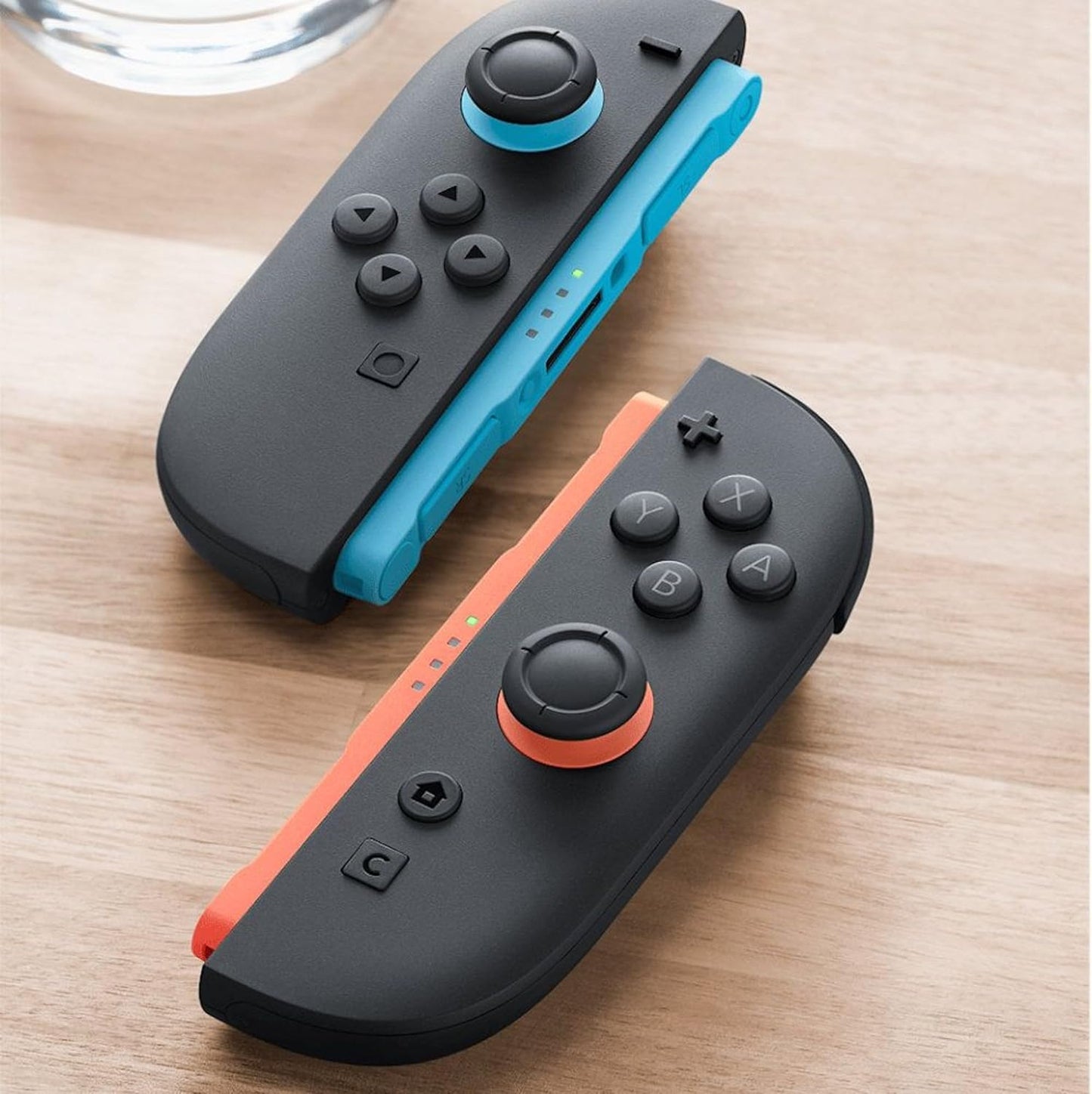 Ensemble de manettes Joy-Con rouge et bleue pour Nintendo Switch 2