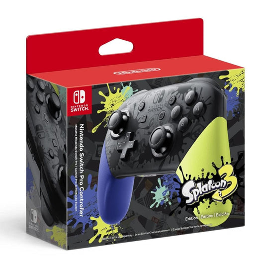 Manette Pro pour Nintendo Switch (Édition Splatoon 3)