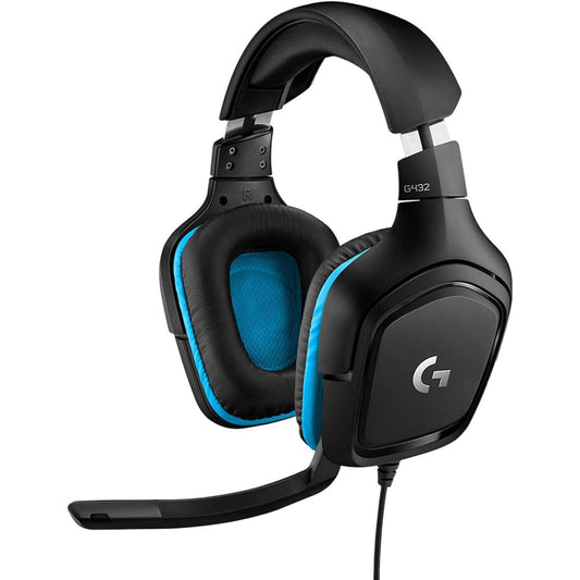 Casque de jeu filaire Logitech G432 avec son surround 7.1