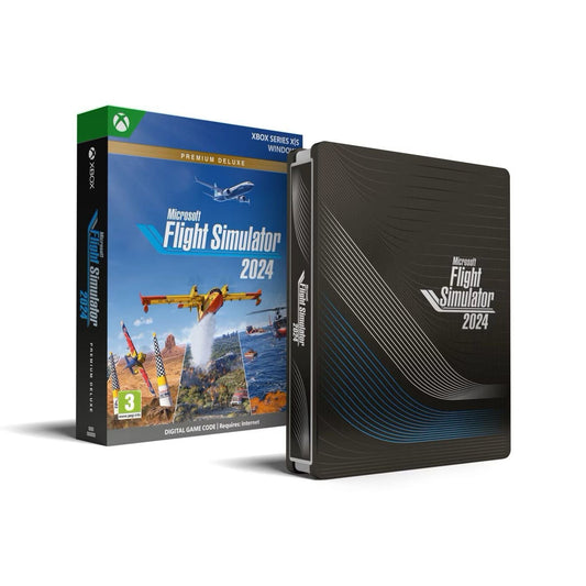 Microsoft Flight Simulator 2024 – Édition SteelBook Premium Deluxe - XBOX SERIES X