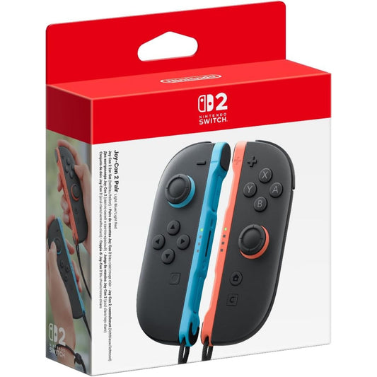 Ensemble de manettes Joy-Con rouge et bleue pour Nintendo Switch 2